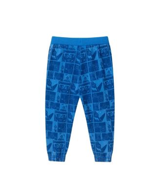 Boys' SpongeBob SquarePants x Stone- Washed Character Collage Sweatshirt Set - Little Kid, Big Kid