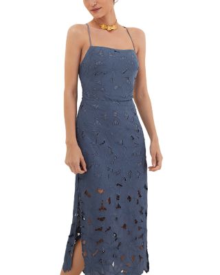 Mei Long Slim Fit Swim Cover-Up Dress