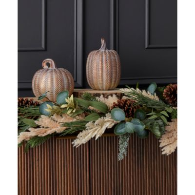 Eucalyptus and Pampas 6' Garland