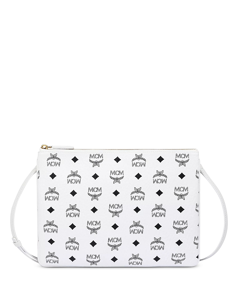 Mcm Aren Visetos Medium Pouch