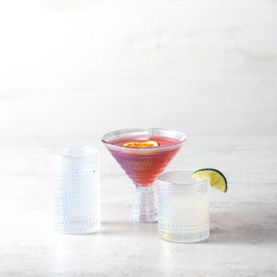 Fortessa Jupiter Iridescent Martini Glass, Set of 4