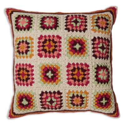 Cozy Corner Crocheted Pillow