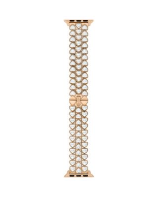 kate spade new york Apple Watch Heart Link Stainless Steel Band, 38-49mm