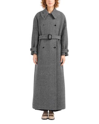 Emporio Armani - Belted Double Breasted Coat