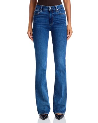 High Rise Laurel Canyon Bootcut Jeans in Acapella