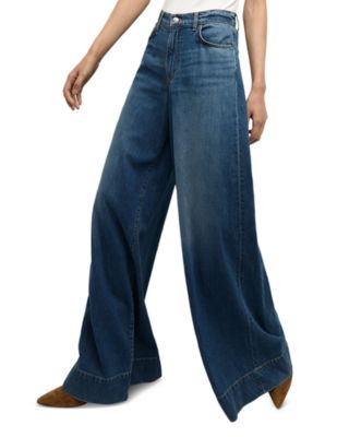 Haizley High Rise Wide Leg Jeans in Bandit