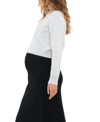 Tia Crop Knit Sweater