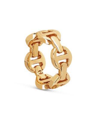 18K Yellow Gold Brute Classic Tri Link Ring
