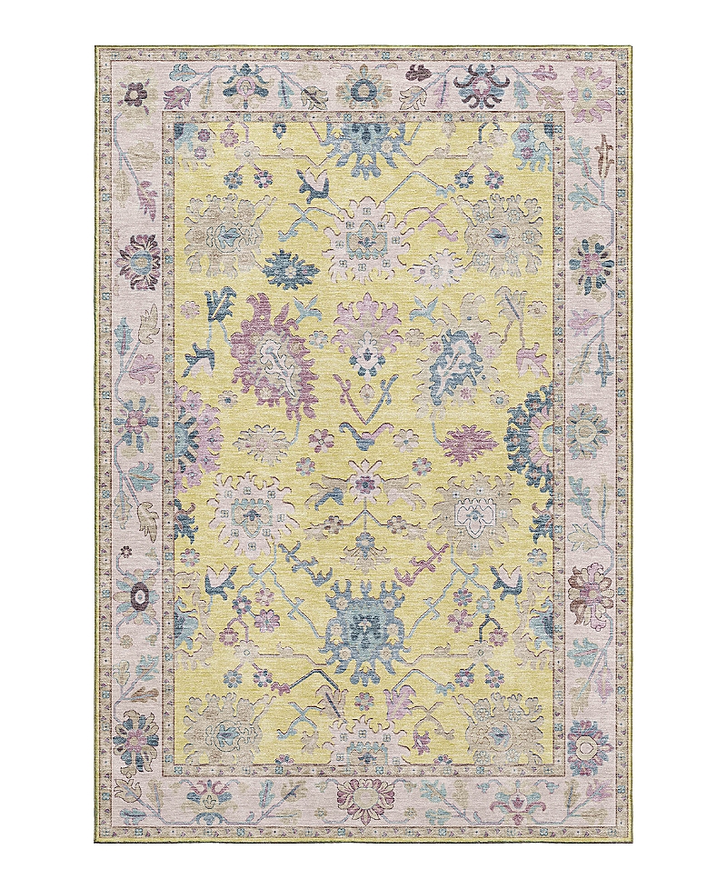 Dalyn Rug Company Hatay Hy7 Area Rug, 8' X 10' In Yellow