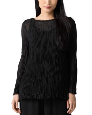 Eileen Fisher - Bateau Neck Tunic Sweater