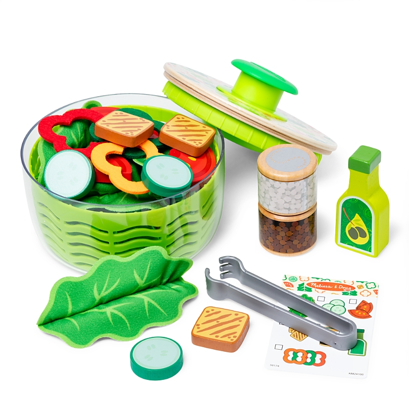Melissa & Doug Salad Spinner Play Set - Ages 3-6