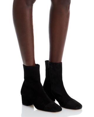 Women's Aimee Cap Toe Block Heel Booties