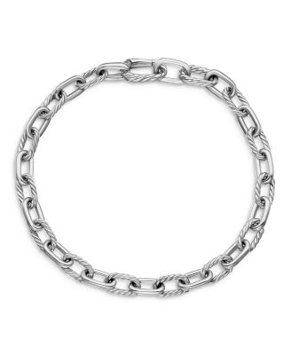 Men&#39;s DY Madison&amp;reg; Chain Bracelet in Sterling Silver, 6mm