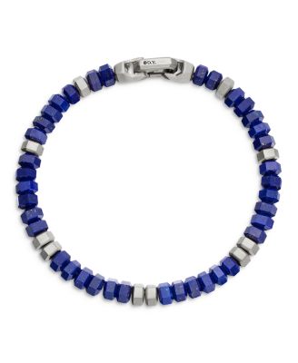 Spiritual Beads Hex Bracelet with Lapis Lazuli