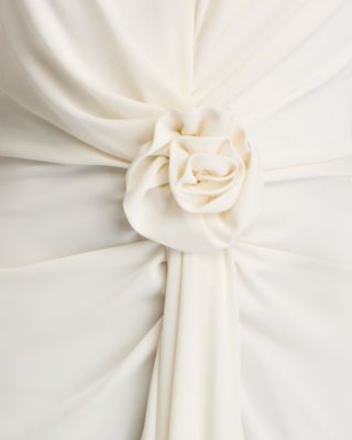 Kathleen Rosette Ruched Dress