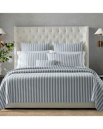Apollo Stripe Matelassé Bedding Collection