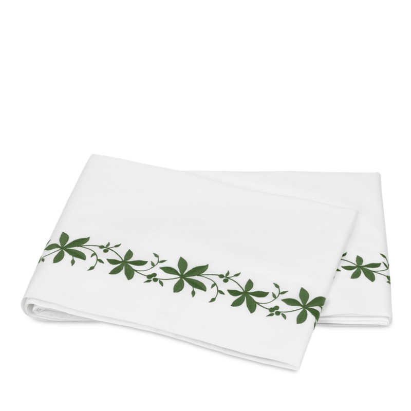 Matouk Callista King Pillowcase Set in Clover