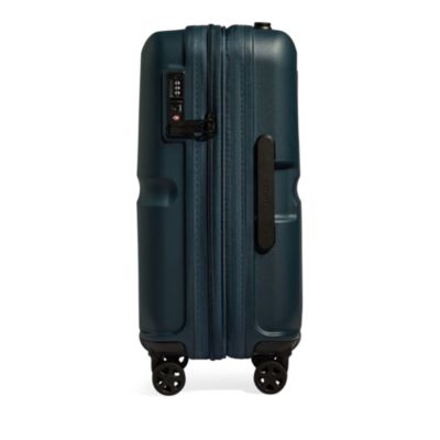 Single Stripe Expandable Carry On Suitcase
