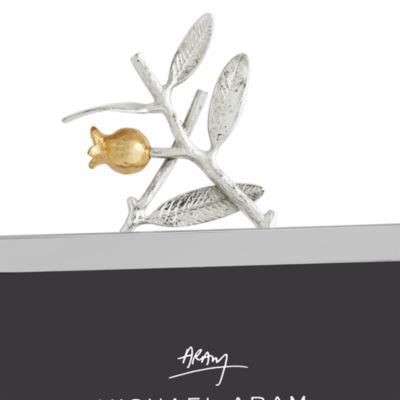 Pomegranate Silver & Gold Easel Frame