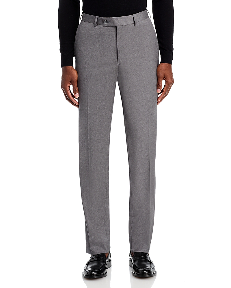The Men's Store At Bloomingdale's Regular Fit Dress Pants - Exclusive In Light Gray
