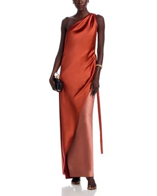 Layered Asymmetric Gown