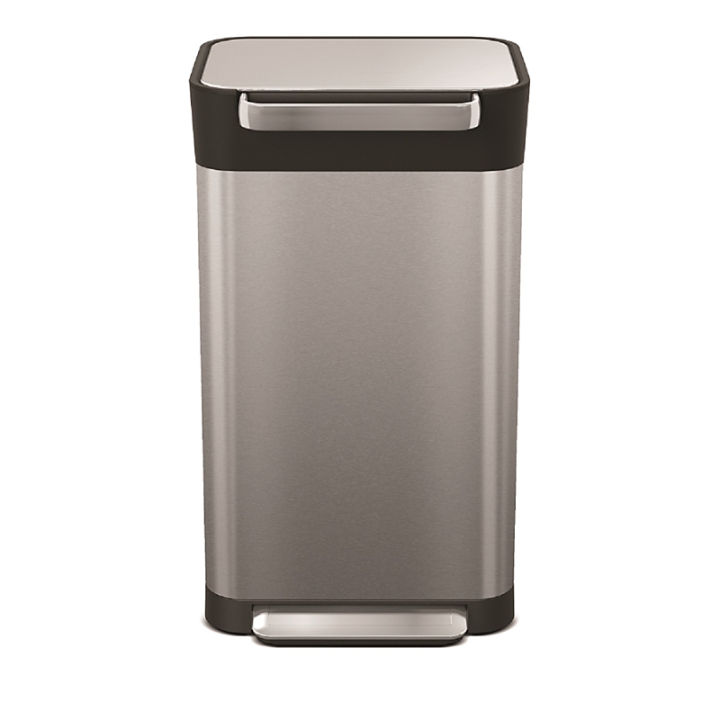 Joseph Joseph Titan 30 Trash Compactor Kitchen Bin In Stainless Steel