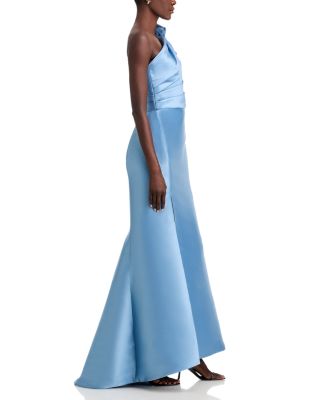 One Shoulder Bow Gown