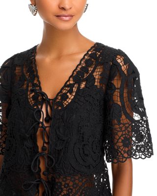 Gianna Lace Tie Top