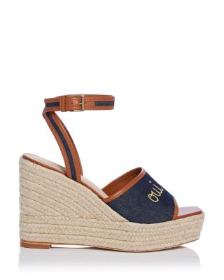 Women's Jesse Canvas Espadrille Wedge Sandals