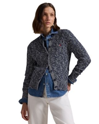 Ralph Lauren Lauren Ralph Lauren Cable Knit Ragg Cotton