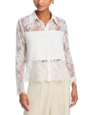AQUA - Lace Shirt - Exclusive