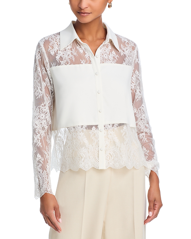 Aqua Lace Shirt - Exclusive