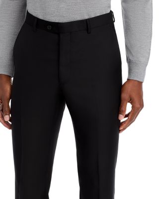 Wool Slim Fit Suit Pants