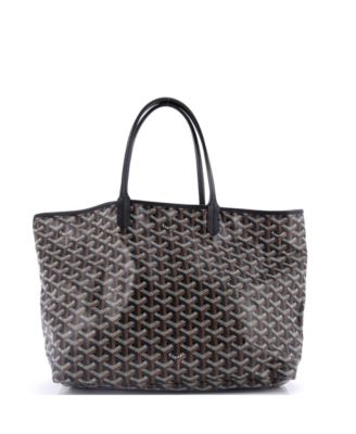 Pre-Owned Goyard Pm Saint Louis Tote Coated Canvas