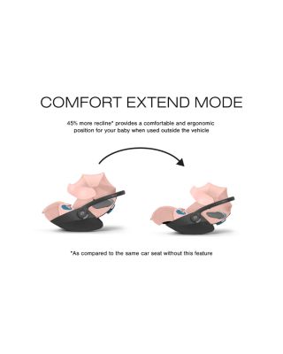 Cloud T Comfort Extend Infant Car Seat with SensorSafe