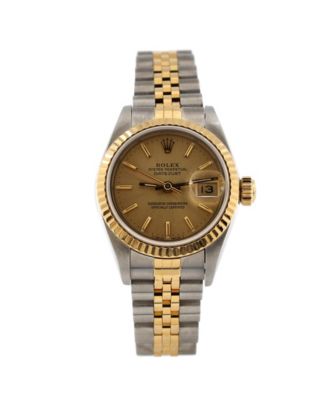 Pre-Owned Rolex - Oyster Perpetual Datejust Automatic Watch in Stainless Steel and Gold 26mm