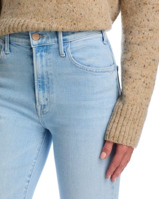 Lil' Hustler High Rise Cropped Flared Jeans in Ball in Your Court
