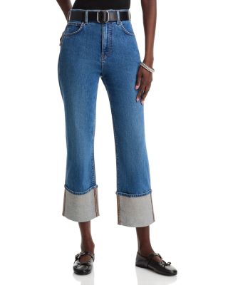 Veronica Beard - Dylan High Rise Straight Leg Jeans in Thriller