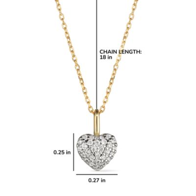 Gold Heart Necklace - Ellery