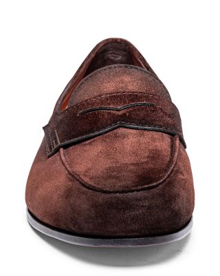 Carlos Suede Penny Loafers