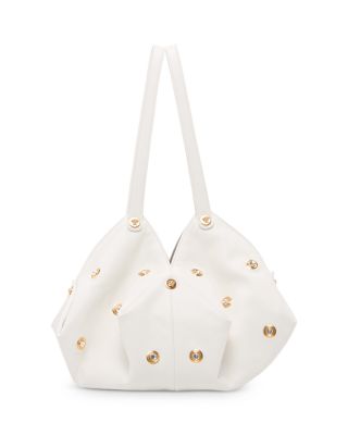Protea Studded Leather Tote