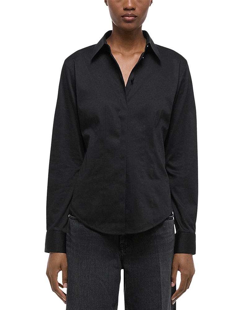 Helmut Lang Darted Button Front Shirt