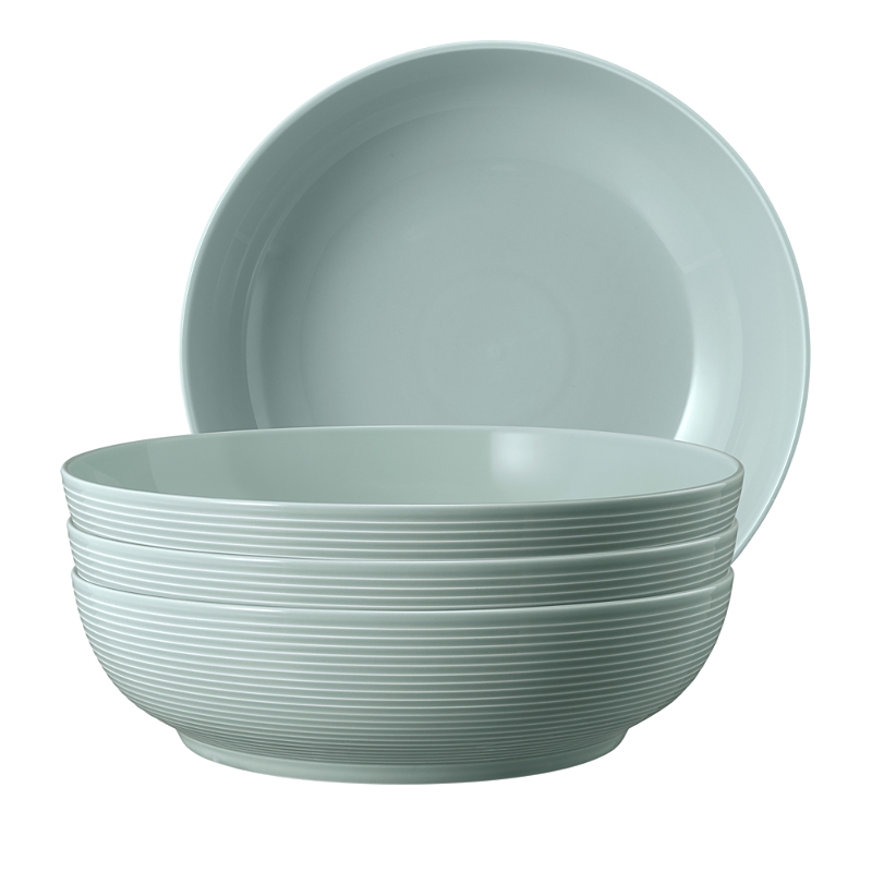 Seltmann Beat Pasta Bowl, Set Of 4 In Blue