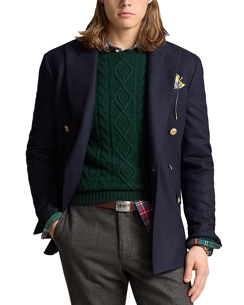 Polo Ralph Lauren Tailored Wool Flannel Blazer