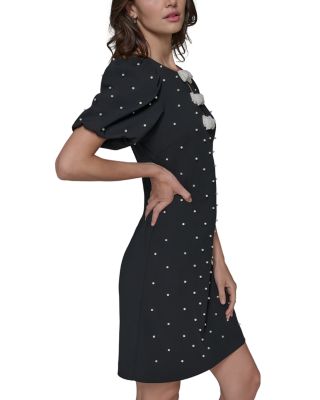 Bow Detail Sheath Dress