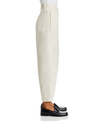 High Rise Barrel Leg Pants