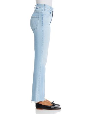 The Hustler Fray High Rise Ankle Jeans in Ball in Your Court