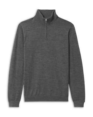 Quarter Zip Wool Sweater