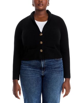 100% Cashmere Novelty Button Blazer - Exclusive