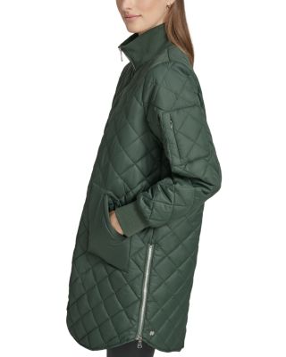 Ladies Woven Quilted Jacket 